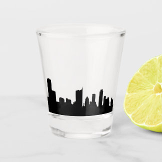 Verre A Shot Austin Texas célèbres villes skyline Shot Glass