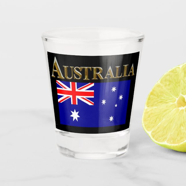 VERRE A SHOT AUSTRALIE (Devant)