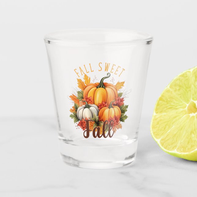 Verre A Shot Automne Sweet Fall (Devant)