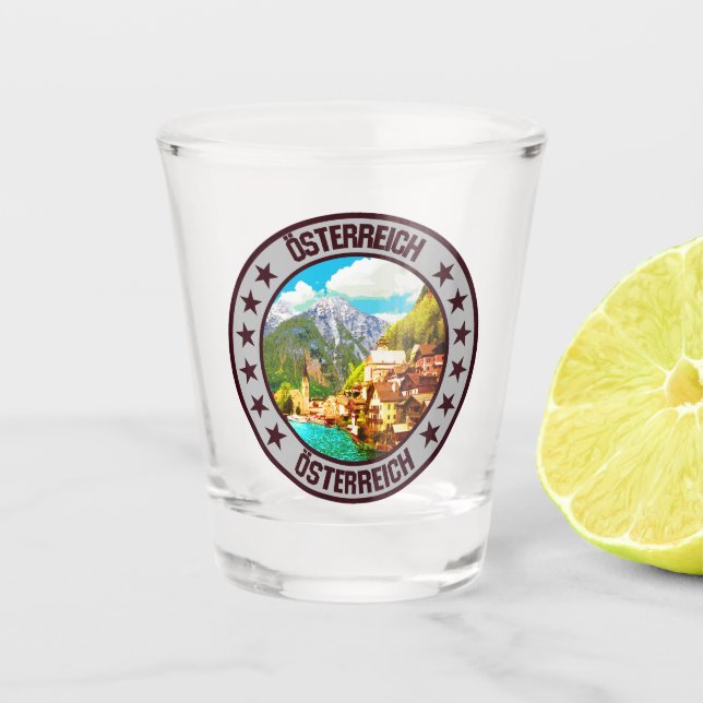 Verre A Shot Autriche (Devant)