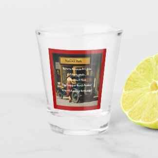 Verre A Shot Avant Bonnie & Clyde - Le Robinet Flapper Bank