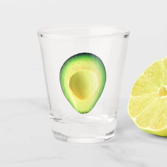 Verre A Shot Avocado Aguacate Green Shot verre (Devant)