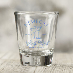 Verre A Shot Bachelorette Côtière Weekend Girl's Club