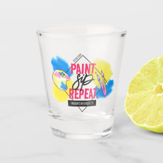 Verre A Shot Bachelorette Peinture et Sip Party Favoriser le ve