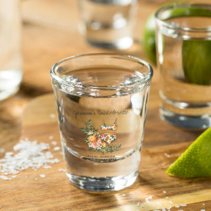 Verre A Shot Bachelorette Week-end Fête Favoriser Personnalisé