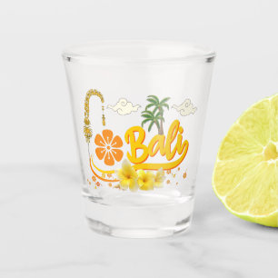 Verre A Shot Bali Vacances Ile tropicale Plage Correspondance