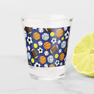 Verre A Shot Ball Games Shot Glass