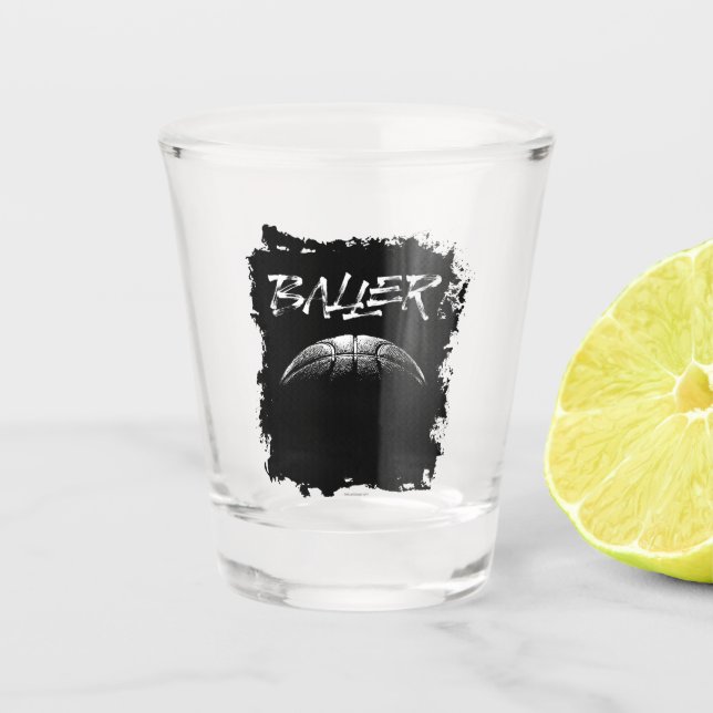 Verre A Shot Baller (basket) (Devant)