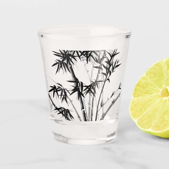Verre A Shot Bambou (Devant)