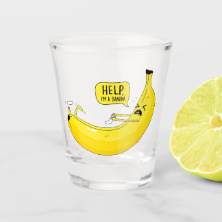 Verre A Shot Banane et chaussette