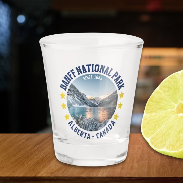 Verre A Shot Banff National Park Alberta Canada Landscape (Créateur téléchargé)
