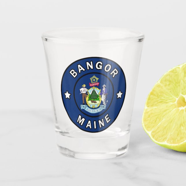 Verre A Shot Bangor Maine (Devant)