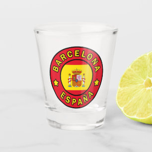 Verre A Shot Barcelone Espagne