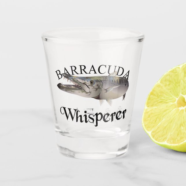 Verre A Shot Barracuda Whisperer (Devant)