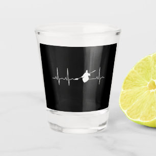 Verre A Shot Battement de coeur de kayak