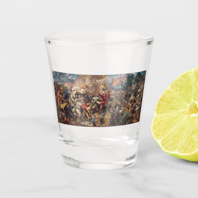 Verre A Shot Battle of Grunwald (Medieval Military Scene) (War) (Devant)