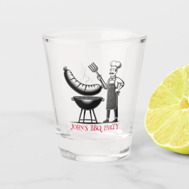 Verre A Shot BBQ Party (Devant)