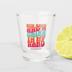 Verre A Shot Beach Bachelorette Party Super Sun Sand Boisson