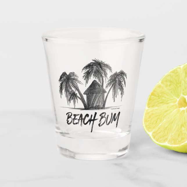 Verre A Shot Beach Bum (Devant)