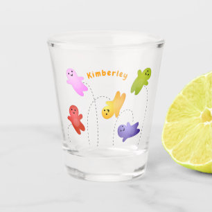 Verre A Shot Bébés en gelée mignons bonbons sucreries dessin an