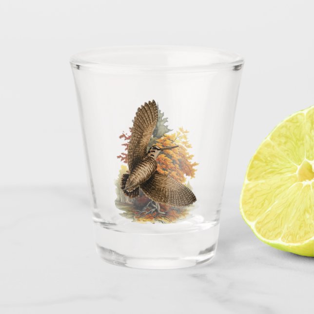 Verre A Shot Bécasse  (Devant)