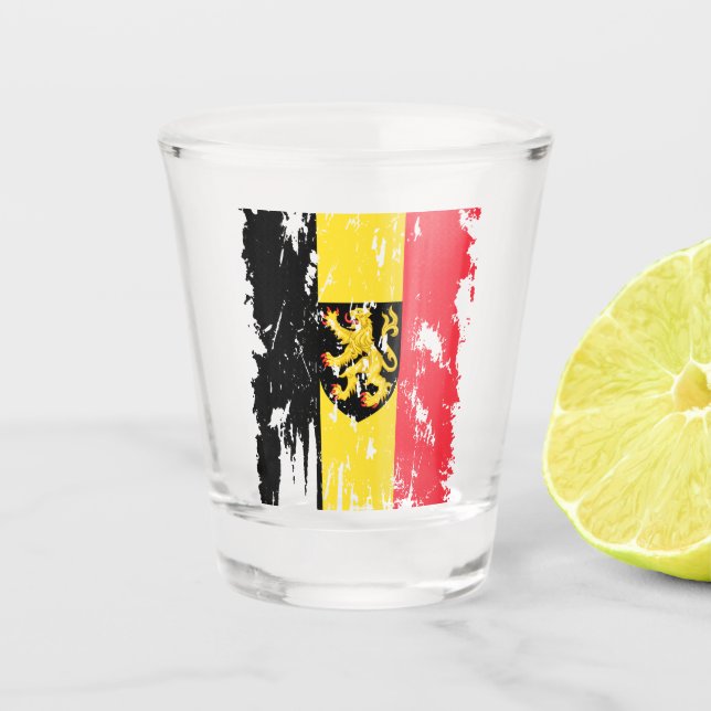 Verre A Shot Belgique (Devant)