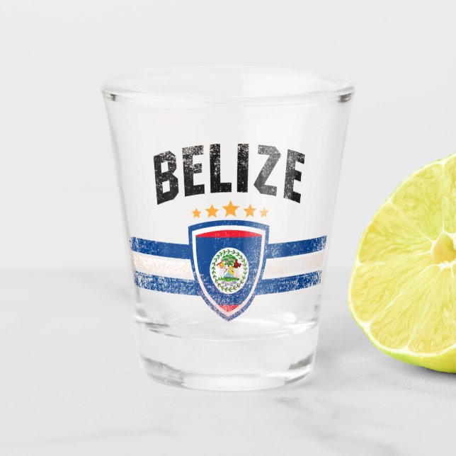 Verre A Shot Belize (Devant)