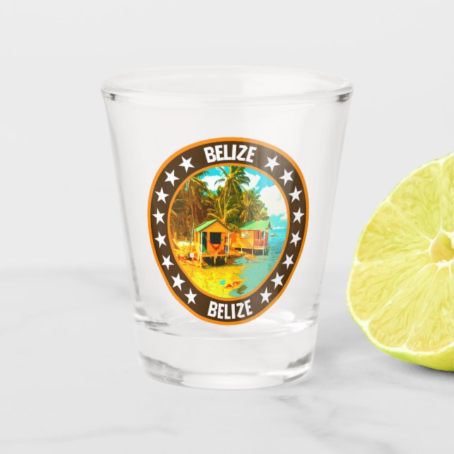 Verre A Shot Belize (Devant)