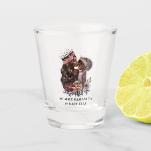Verre A Shot Belle mère et fille noire (3)