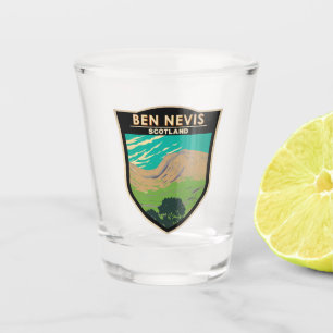 Verre A Shot Ben Nevis Scotland Travel Art Vintage