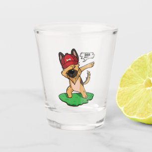 Verre A Shot berger allemand Dabbing