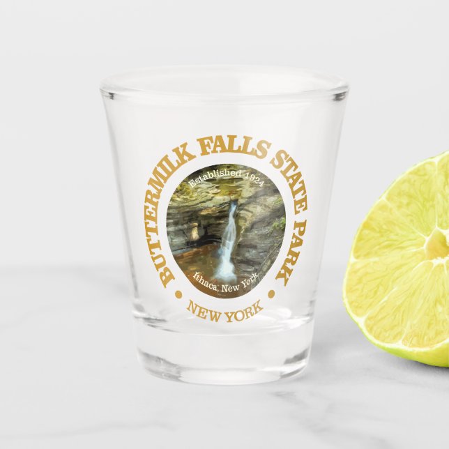 Verre A Shot Beurre Chutes SP (Devant)