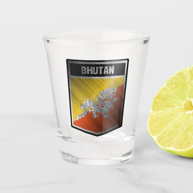 Verre A Shot Bhoutan (Devant)
