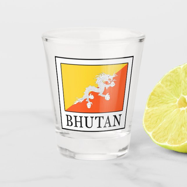 Verre A Shot Bhoutan (Devant)
