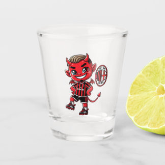 Verre A Shot Bicchiere Milan calcio
