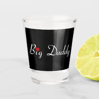 Verre A Shot Big Daddy avec Red Heart