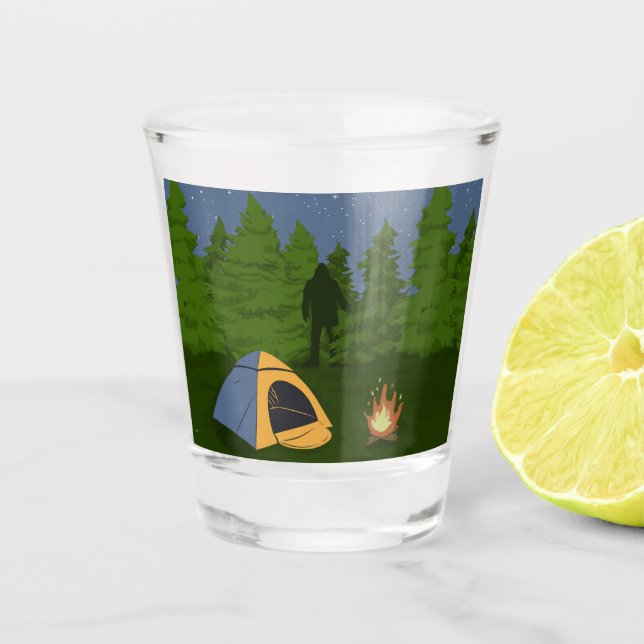 Verre A Shot BigFoot Camping  (Devant)