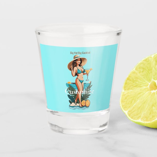 Verre A Shot Bikini Babe Big Casquette - Big Cocktail Thunder_C (Devant)