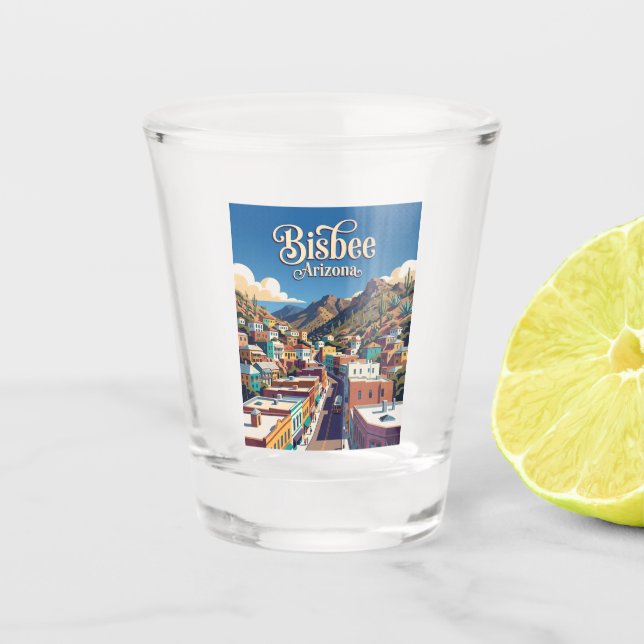 Verre A Shot Bisbee États-Unis (Devant)