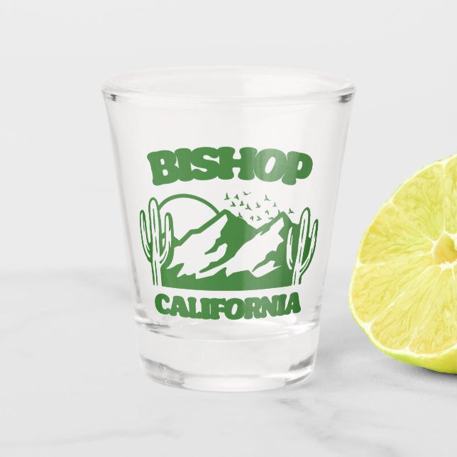 Verre A Shot Bishop California (Devant)