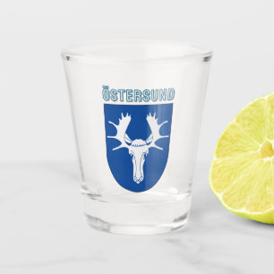 Verre A Shot Blason d'Östersund - Suède