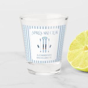 Verre A Shot Blue Winter Apres Ski Bachelorette Party