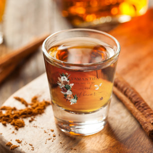 Verre A Shot Boho Automne Serez-vous ma demoiselle d'honneur