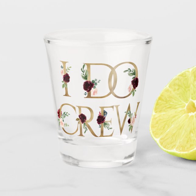 Verre A Shot Boho Bling | Bachelorette Bridal Party I Do Crew (Devant)