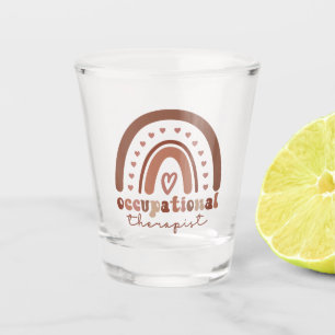 Verre A Shot Boho Rainbow OT - Cadeaux d'ergothérapeute