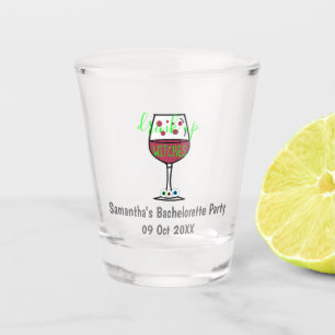 Verre A Shot Boire des sorcières Halloween Bachelorette