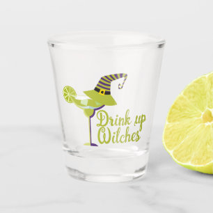 Verre A Shot Boire des sorcières Humour Halloween