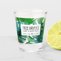 Boissons tropicales gratuites et une plage Mariage