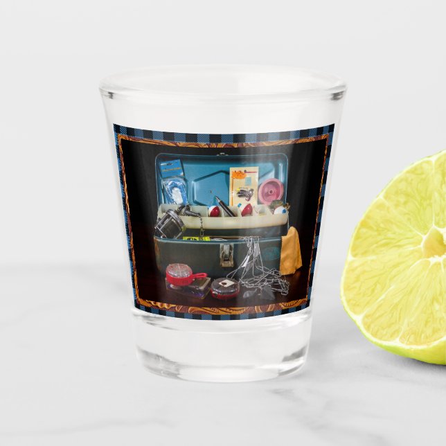 Verre A Shot Boîte à outils de pêche (Devant)