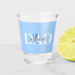 Verre A Shot Bold Pastel DAD Cadeau de la Fête des Pères